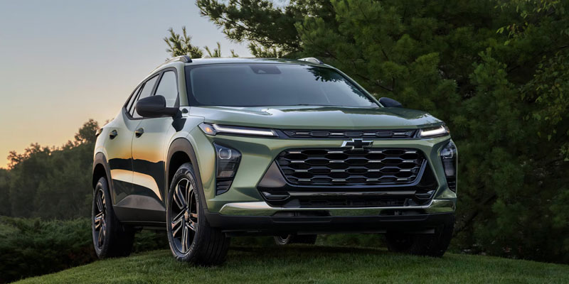 2026 Chevrolet Trax Parked in park in its front profile