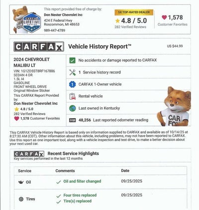 2024 Chevrolet Malibu 1LT