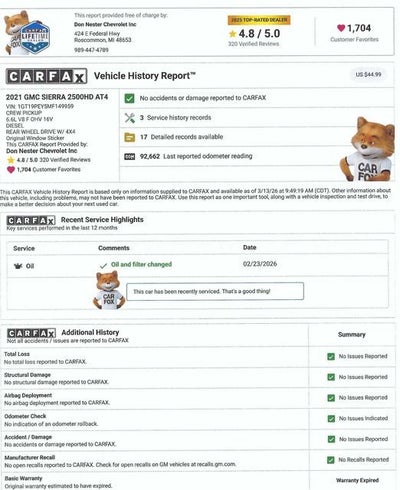 2021 GMC Sierra 2500 HD AT4