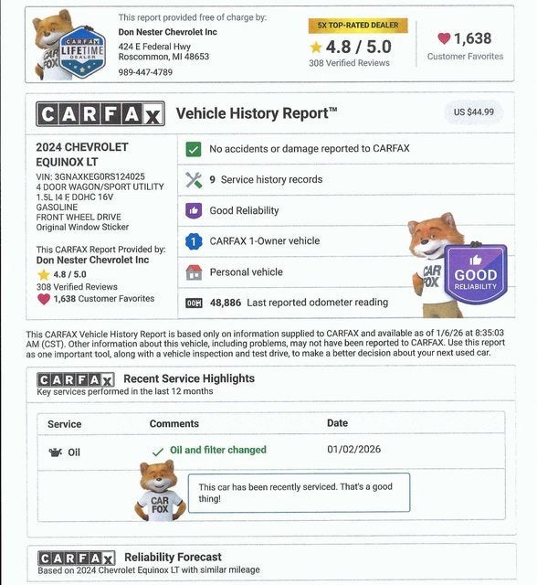2024 Chevrolet Equinox LT