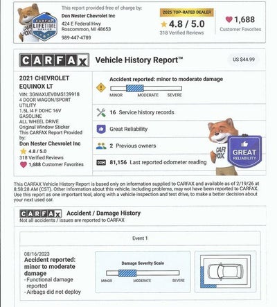 2021 Chevrolet Equinox LT