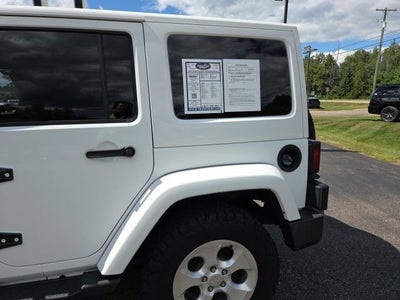 2015 Jeep Wrangler Unlimited Sahara