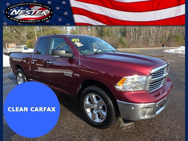 2018 RAM 1500 Big Horn Quad Cab 4x4 6'4" Box