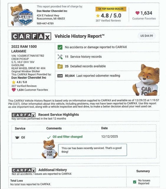 2022 RAM 1500 Laramie