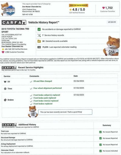 2018 Toyota Tacoma SR5