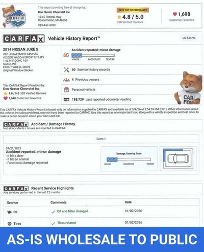 2014 Nissan Juke S